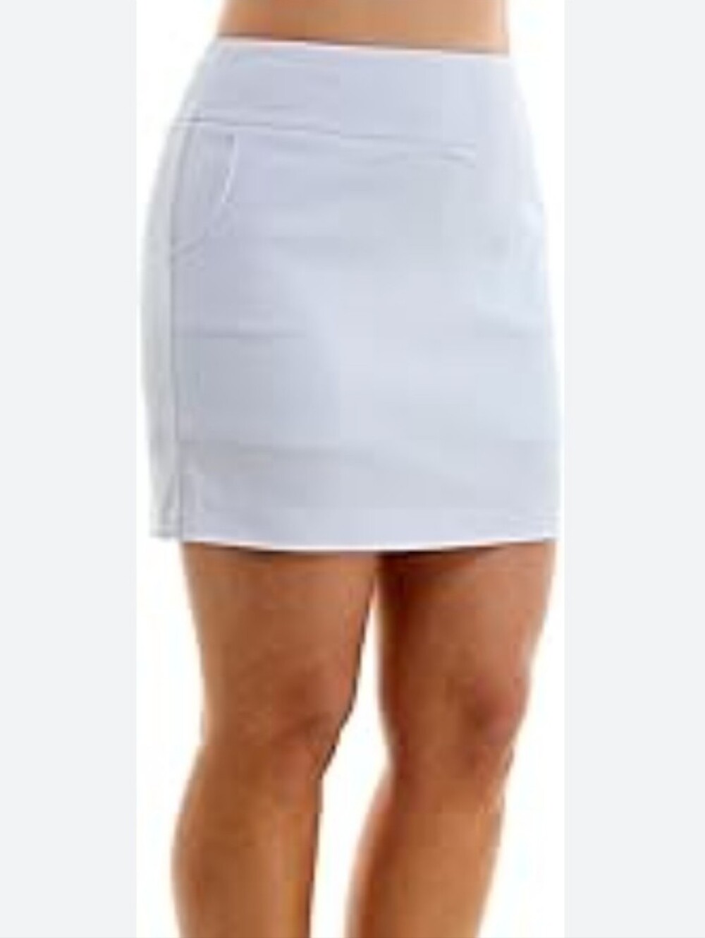 Zac & Rachel Light Blue Mini A-Line Skort